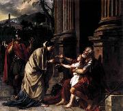 Jacques-Louis  David Belisarius Receiving Alms oil painting